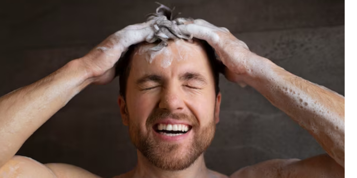A importância do homem lavar o cabelo com o shampoo certo